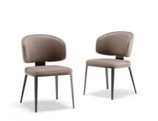 Modern Upholstered Dining Chairs Set of 2
