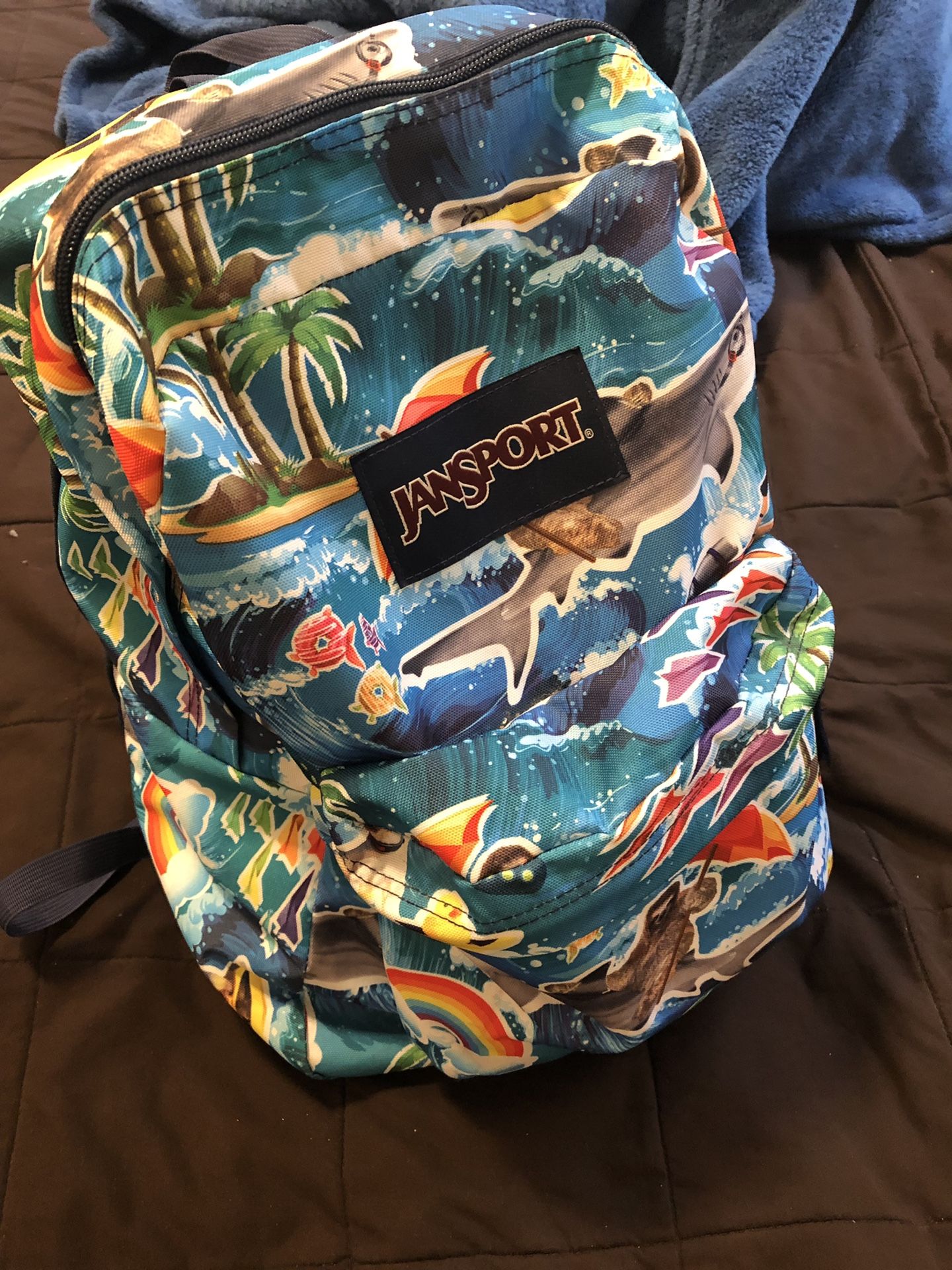 Jansport sloth shark backpack 2025
