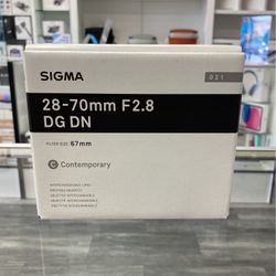 Sigma 28-70mm F2.8 For Sony⭐️Sale! Ends 9/29!