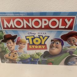 Monopoly Broad Game Disney Pixar  Toy Story