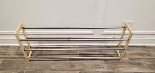 3 tier expendable shoe rack