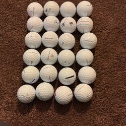 24 5A TaylorMade TP5 golf Balls