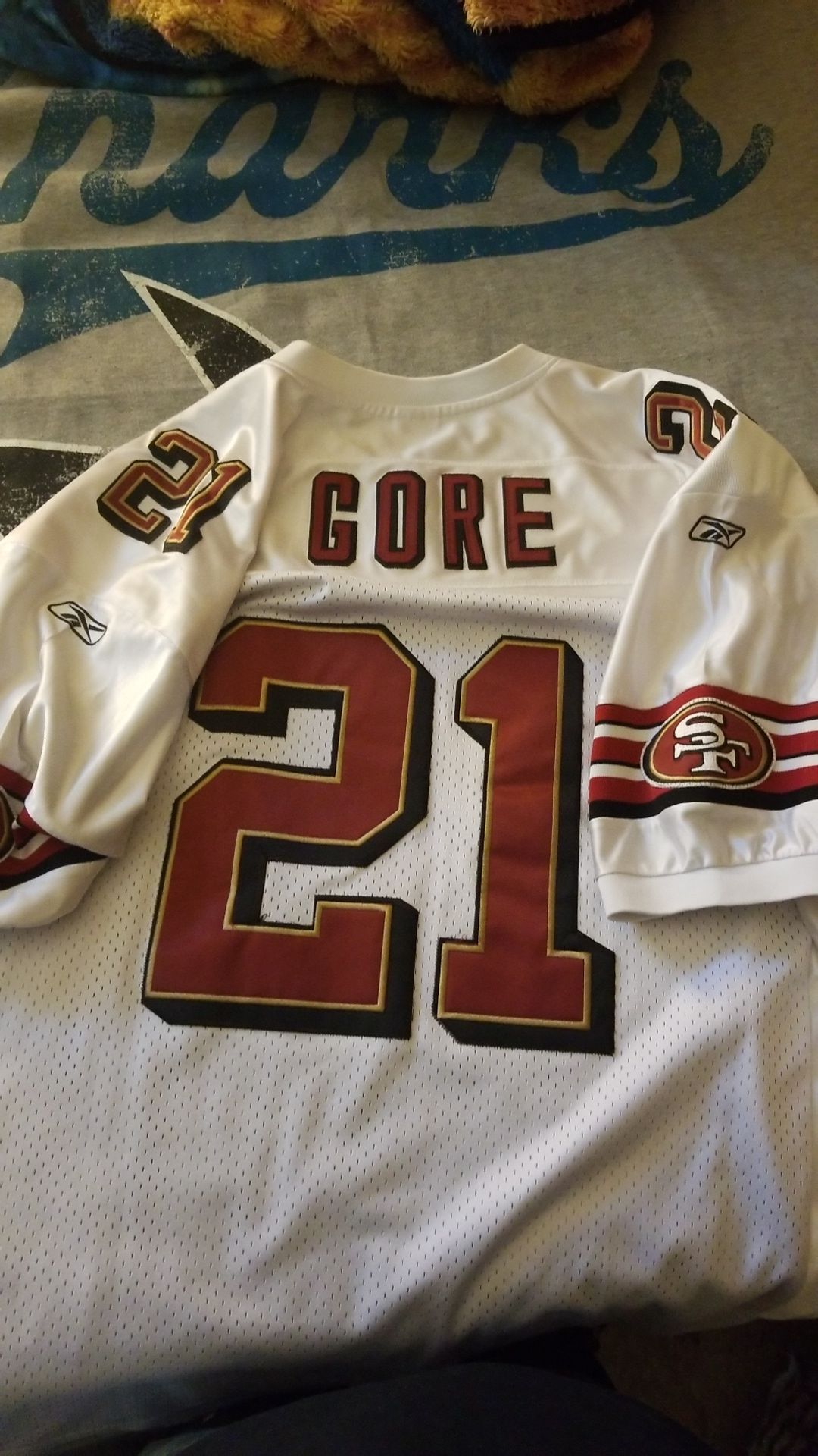 reebok frank gore jersey