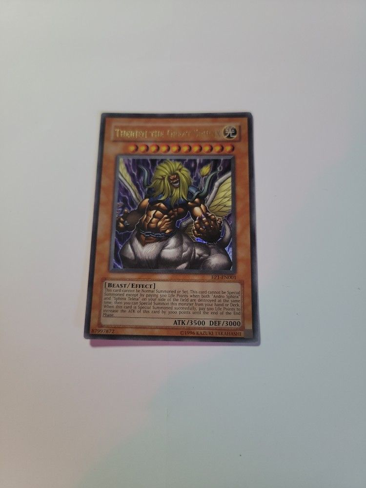 Theinen The Great Sphinx Yu-gi-oh Card Secret Rare