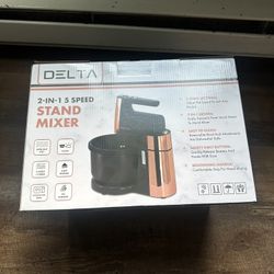 2 In 1 5 Speed Stand Mixer 