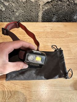Rechargeable Headlamp With Hand Controls