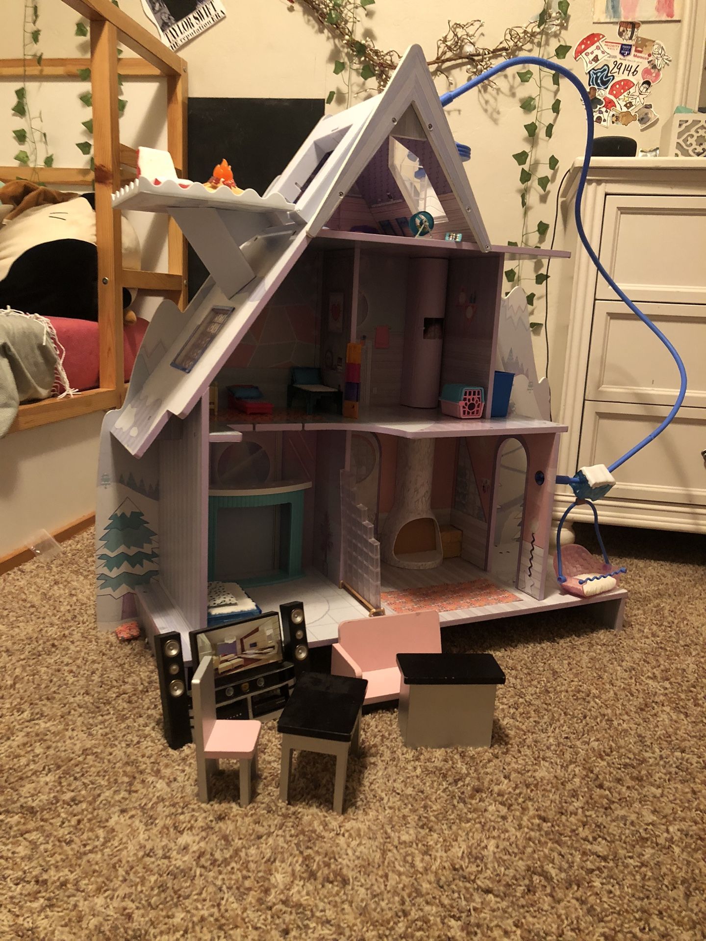 LOL Wooden Doll House