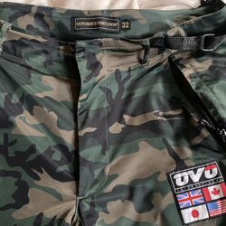 Satin OVO Camo Pants 