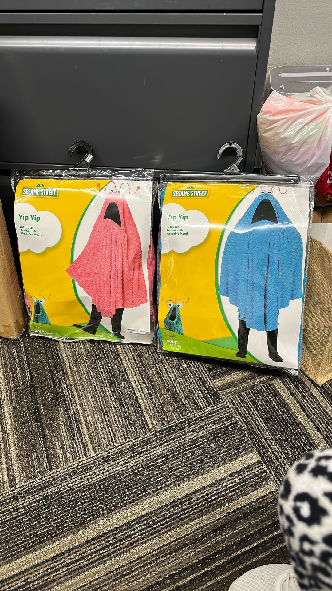 Two Sesame Street Yip Yip Costumes