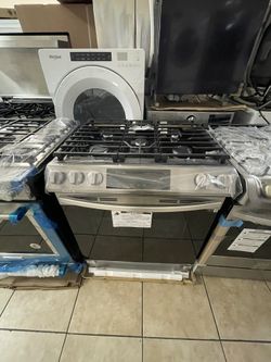 New Samsung All Gas Range Wifi Enabled And 1 Year Manufacturer Warranty 