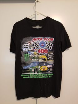 Vintage Nascar AAA Auto Club Tee, Mens sz Medium $25, pls read description!