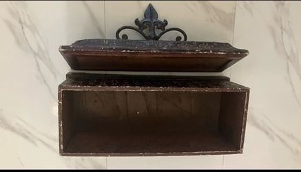 FleurDeLis decorative storage box