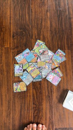 EX lot of pokemon cards
