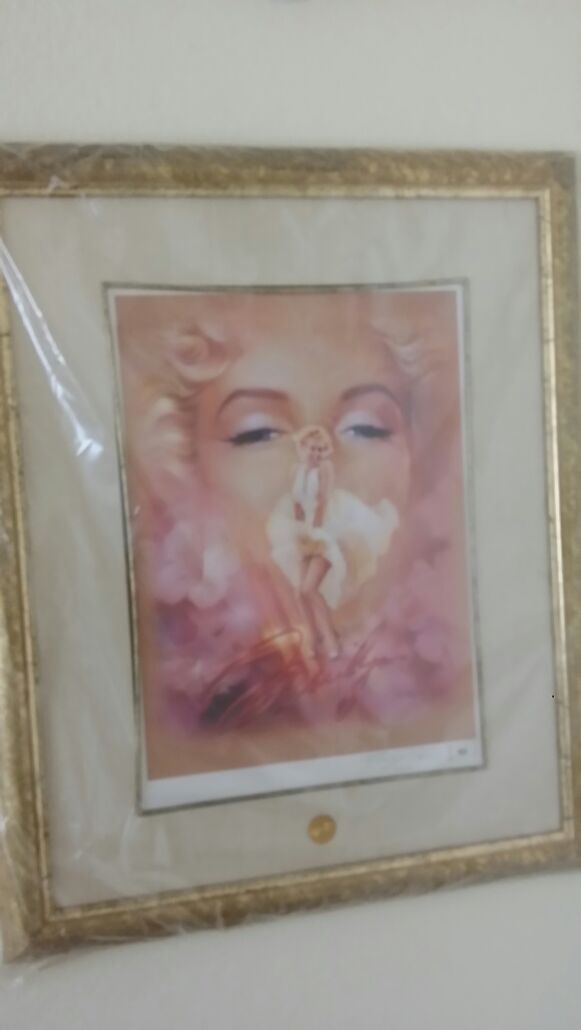 Marilyn Monroe Fine Art Print by Nate Giorgio : Franklin Mint