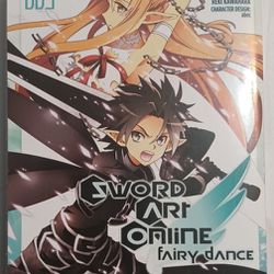 Sword Art Online 003 Fairy Dance Paperback Thick Book Comic 