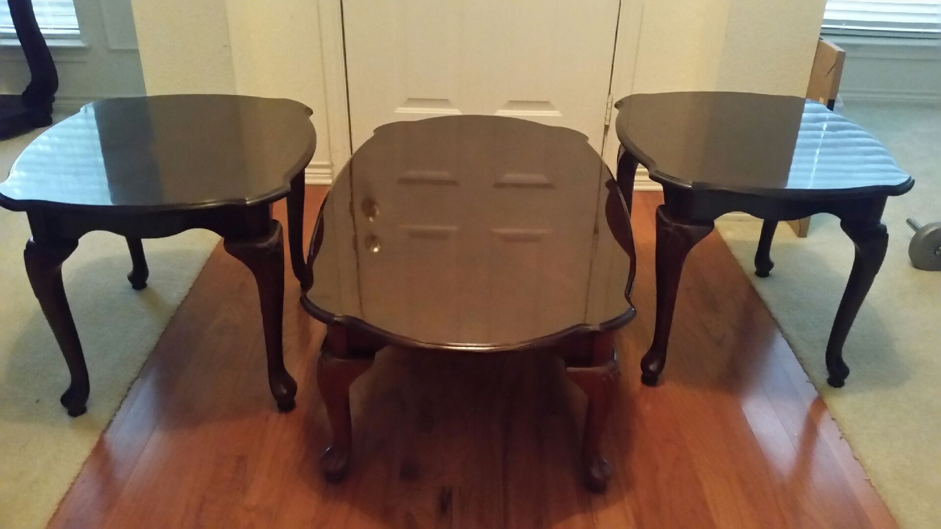 Formal end tables