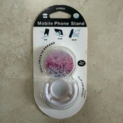 Mobile Phone Stand Grip and Car Mount Combo
