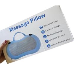 Shiatsu Kneading Massage Pillow Back Neck Pain Relief Electric Heated Massager