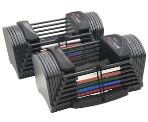 Powerblock sport 24 adjustable dumbbells grey