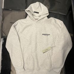 Essential Hoodie Light Oatmeal