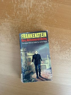 Frankenstein Book