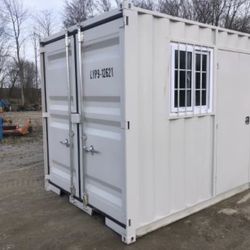 Unused Steel Storage Shed / Container 