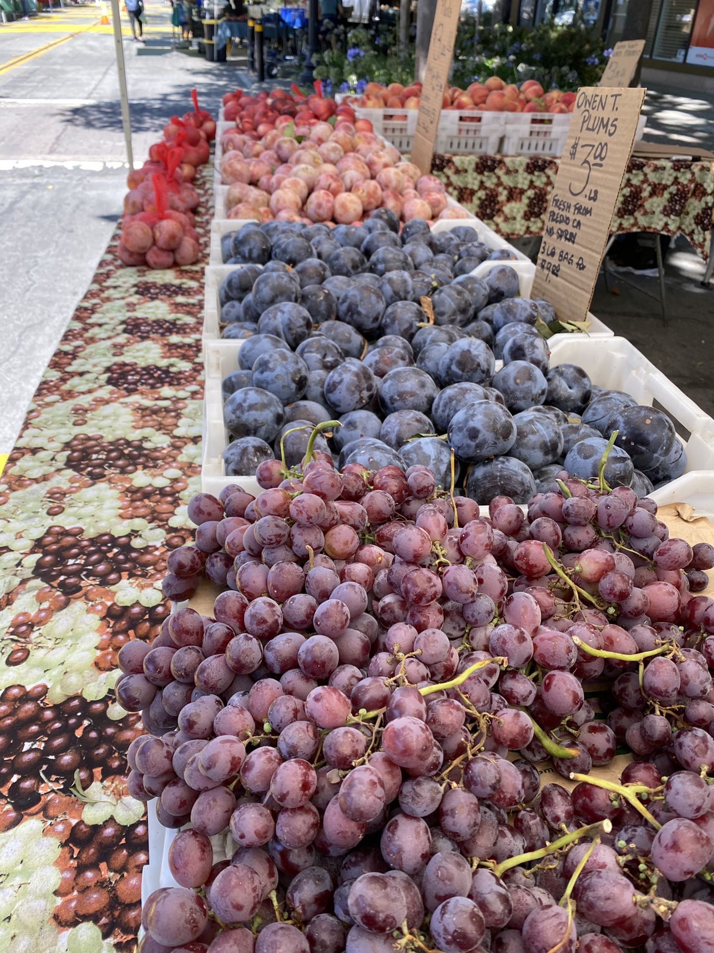 Farmers market every Wednesday!