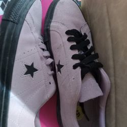 Converse  Stars BapePink And black Size 5