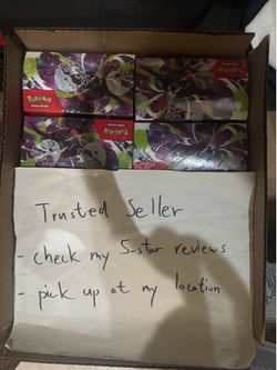 $200 each - Pokemon Pokémon Pitch Black Booster Box - ME05: Pitch Black (PBL)