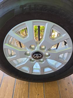 Firestone tires with rims  set of 4 245/70 R17