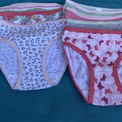 Girls Brief Underwear 5/6 (7) Pairs