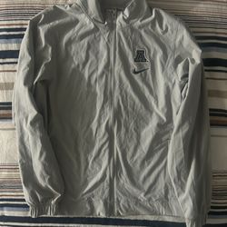 Nike grey Arizona Wildcats windbreaker jacket