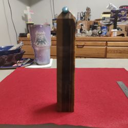 Very Large Tiger's Eye Crystal Tower