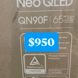Samsung 65” Class QN90F Samsung Neo QLED 4K