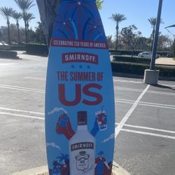 5’8” Surfboard … Promotional Or Commemorative Or Actual Use ??  Your Choice … Looks Great ! Furnishing Item maybe 🌊  HB location 