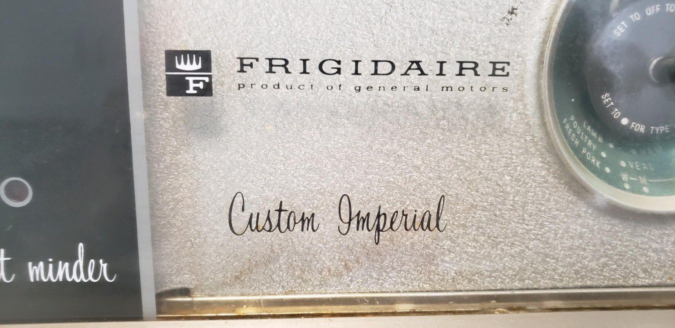 Vintage Frigidaire Custom Imperial Double Oven Electric Stove