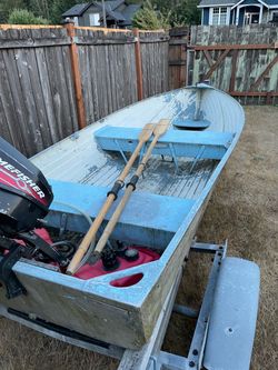 Boat, motor, and trailer