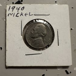 1940 Jefferson Nickel