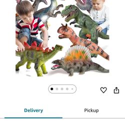 New In Box 8PCS Dinosaur Toys for Kids Ages3-7Years,Jumbo Dinosaur Toys for Boys and Girls,Large Soft Dinosaur Toys for Dinosaur Lovers,Perfect Christ