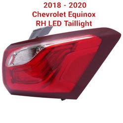 2018-2020 Chevy Equinox LED Taillight Assembly Outer Passenger Side RH NEW