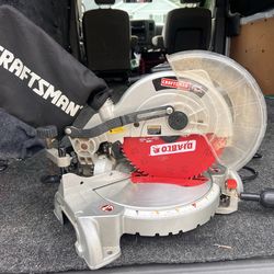 Craftsman Miter Chop Saw 10” Diablo