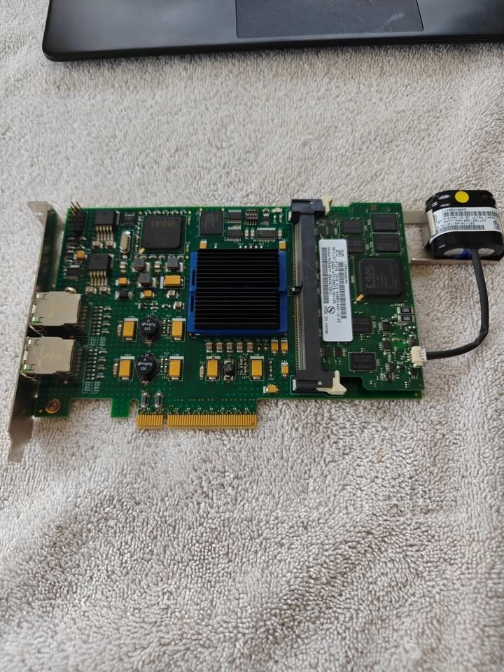 DELL/Compellent Dual Port 512 MB Cache PCIe x8 RAID Controller + Netlist Ultra Capacitor