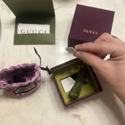 Authentic Gucci Heart Ring Size 14
