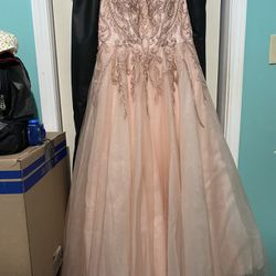 Light Pink Formal Dress 