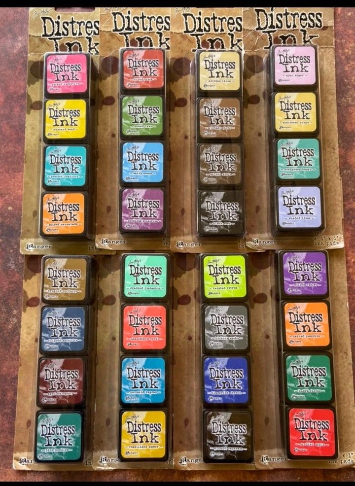 Tim Holtz Distressed Ink Pads LOT of **32** BRAND NEW