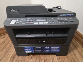 Brother Wireless MFC-7860DW LAN All-in-one Laser Printer - $100 OBO