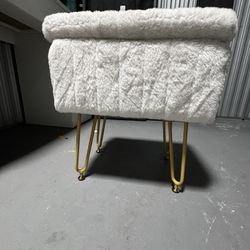  Storage vanity stool