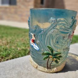 Trash Can 1ft Tall. Heavy + Cute decor. From Nordstroms. 