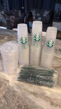 Reusable Starbucks cups