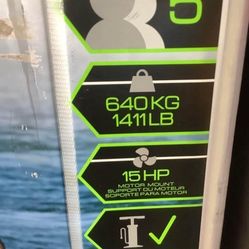 New: Tobin Sports Inflatable Boat w/ Motor Mount